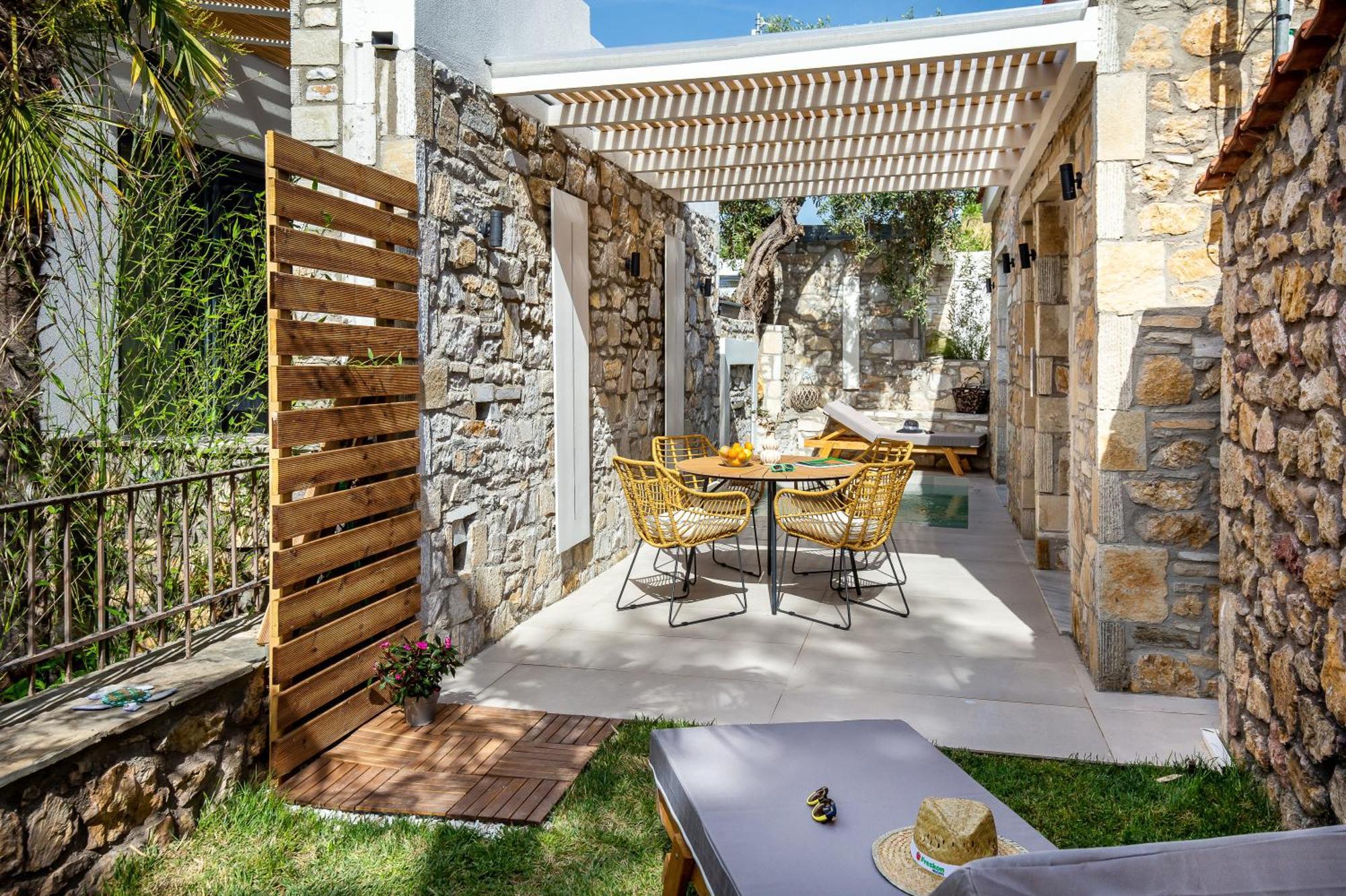 Вілла Stone House Maria Скала-Маріон Екстер'єр фото