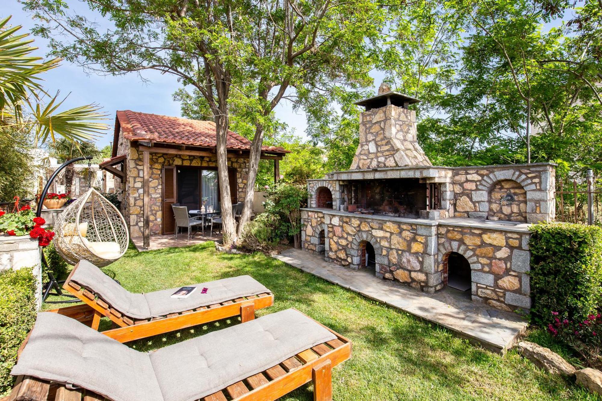 Вілла Stone House Maria Скала-Маріон Екстер'єр фото