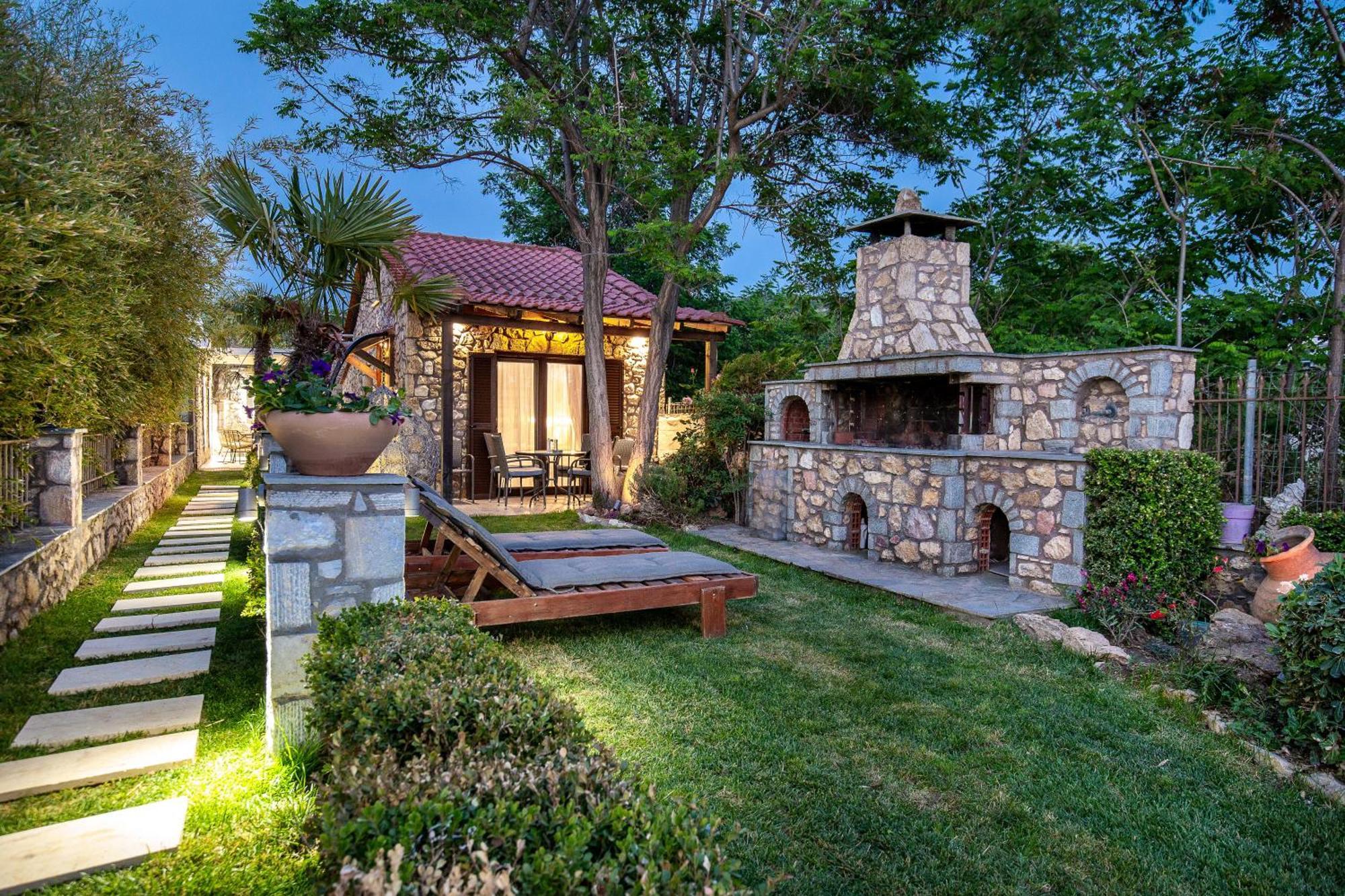 Вілла Stone House Maria Скала-Маріон Екстер'єр фото